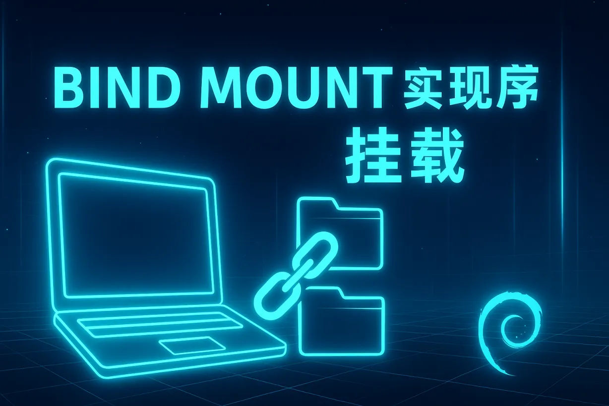 Debian 中使用 Bind Mount 实现目录挂载顶部背景图